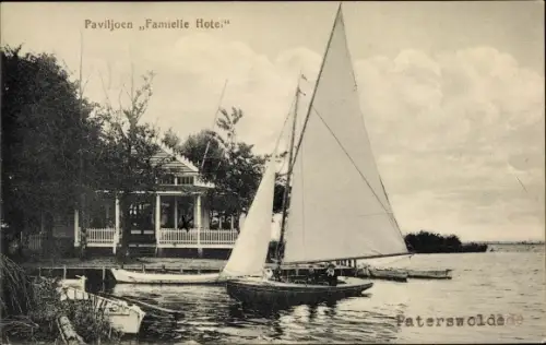 Ak Paterswolde Drenthe Niederlande, Paviljoen Famielie Hotel