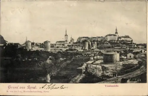 Ak Tallinn Reval Estland, Gesamtansicht
