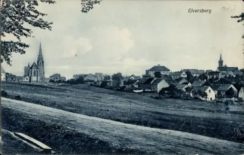 Ak Elversberg Saarland, Gesamtansicht