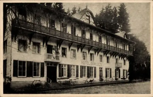 Ak Malmédy Wallonien Lüttich, Hotel