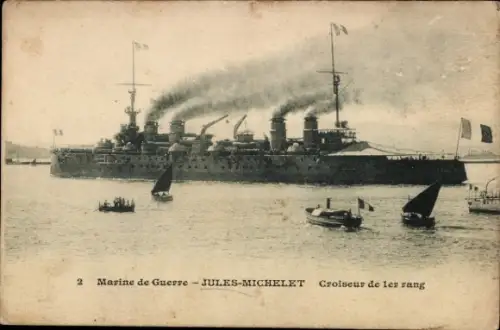 Ak Toulon Var --------- liegt am Meer, Küste, Hafen, Marine [zur Info! nicht dieses Phrase hie...