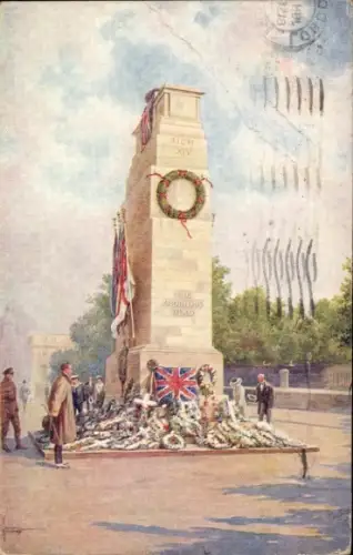 Künstler Ak London City England, Cenotaph