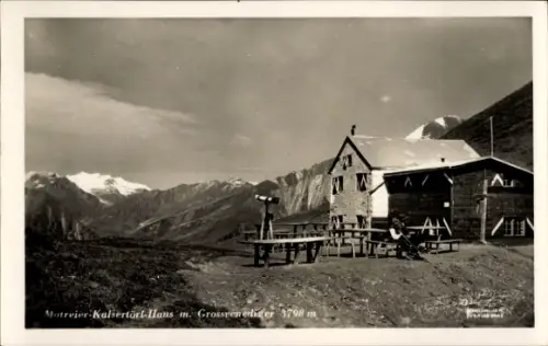 Ak Kals am Großglockner Tirol, Matrei, Matreier Kalsertörl-Haus, Kals-Matreier-Törl-Haus