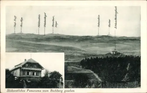 Ak Sittendorf im Wienerwald Niederösterreich, Wildegger-Schutzhaus, Buchberg