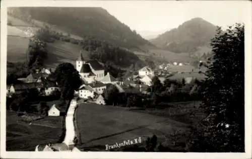 Ak Frankenfels an der Mariazellerbahn in Niederösterreich, Gesamtansicht