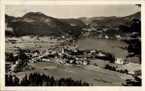 Ak St. Gilgen am Arbersee Salzkammergut in Salzburg, Panorama