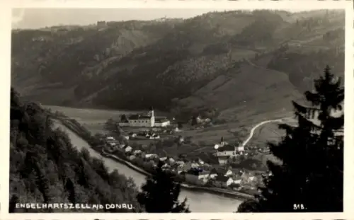Ak Engelhartszell an der Donau Oberösterreich, Panorama