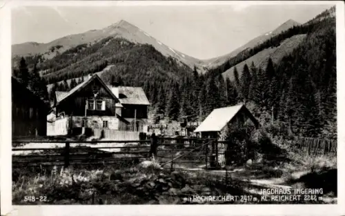 Ak Steiermark, Jagdhaus Ingering, Hochreichtert