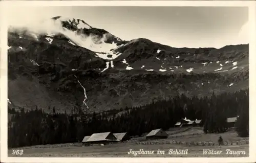 Ak Schöttl Steiermark, Wölzer Tauern, Jagdhaus