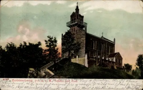 Ak Ślęża Zobtenberg Niederschlesien, Kirche