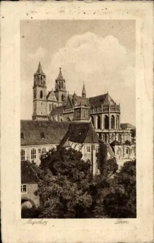 Ak Magdeburg an der Elbe, Magdeburger Dom