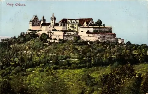 Ak Coburg in Oberfranken, Veste