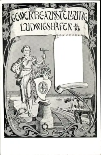 Ak Ludwigshafen am Rhein, Gewerbeausstellung