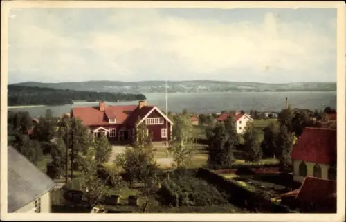 Ak Vikarbyn Mora Dalarnas Län Schweden, Teilansicht