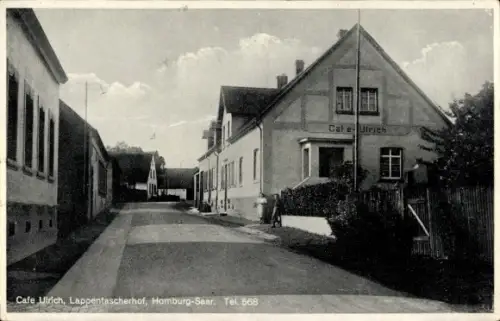 Ak Homburg in der Saarpfalz, Lappentascherhof, Café Ulrich