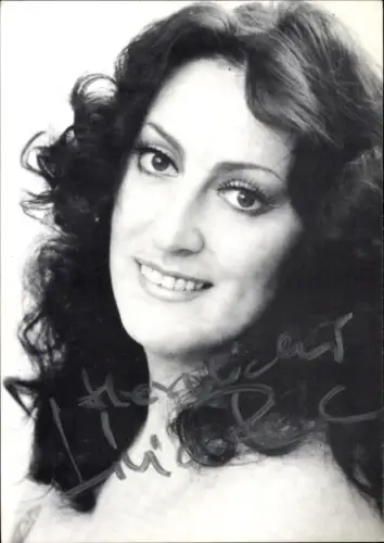 Foto Opernsängerin Livia Budaï-Batky, Portrait, Autogramm