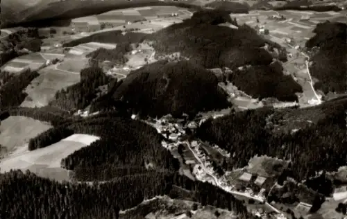 Ak Nussbach Nußbach in der Pfalz, Fliegeraufnahme