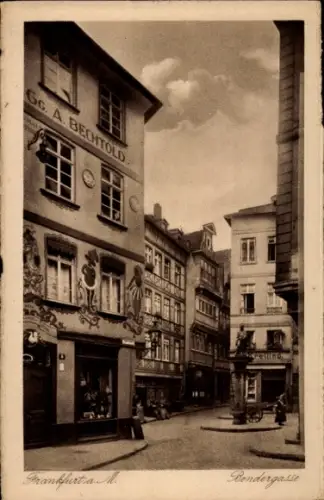 Ak Frankfurt am Main, Bendergasse