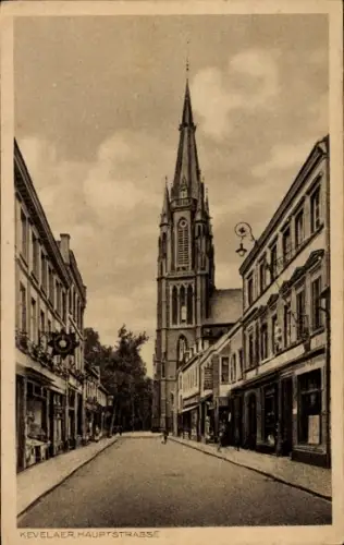Ak Kevelaer am Niederrhein, Hauptstraße