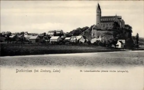 Ak Dietkirchen Limburg an der Lahn, St. Lubentiuskirche