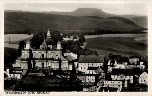 Ak Wambierzyce Albendorf Schlesien, Wallfahrtskirche