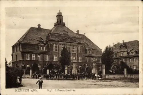 Ak Kempen am Niederrhein, Lehrerseminar
