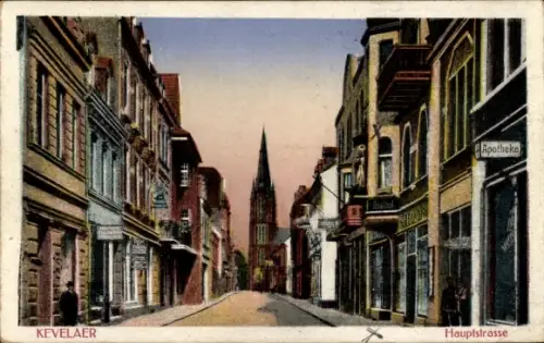 Ak Kevelaer am Niederrhein, Hauptstraße