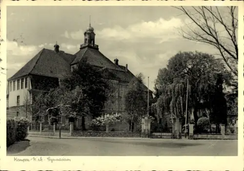 Ak Kempen am Niederrhein, Gymnasium