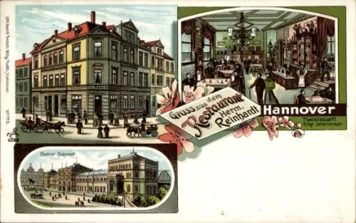 Litho Hannover, Restaurant, Bahnhof