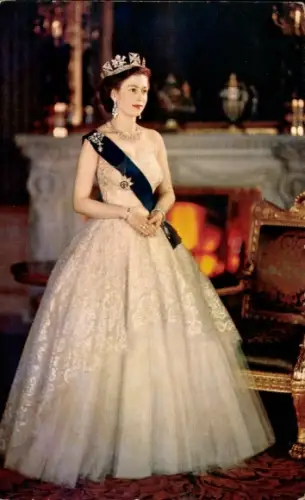 Ak Königin Elisabeth II. von Großbritannien