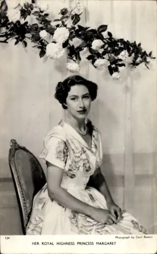 Ak Britisches Königshaus, Prinzessin Margaret
