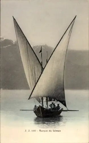 Ak Genf Kanton Schweiz, Barque du Leman