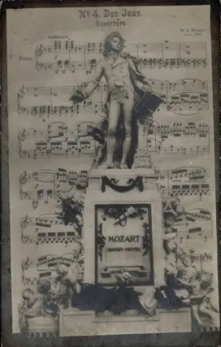 Ak Komponist Mozart, Don Juan