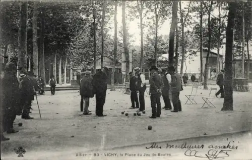 CPA Vichy Allier, Place du Jeu de Boules