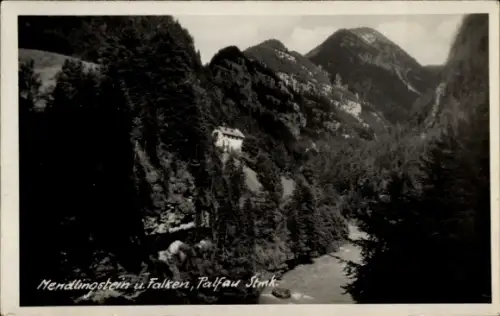 Ak Erzhalden Landl in der Steiermark, Mendlingstein und Falken