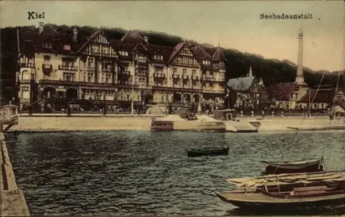 Ak Schilksee Kiel,  Seebadeanstalt