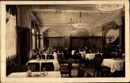Ak Freiberg in Sachsen, Blickins Hotel Schwarzes Ross