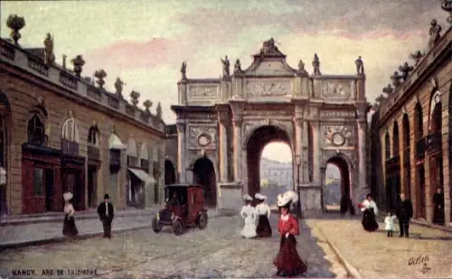 Ak Nancy Meurthe et Moselle, Arc de Triomphe