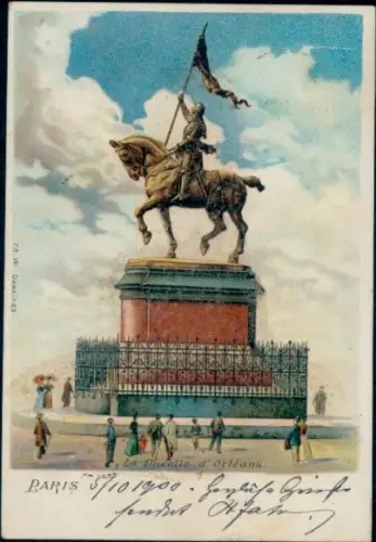 Glitzer Litho Paris, La Pucelle d'Orléans