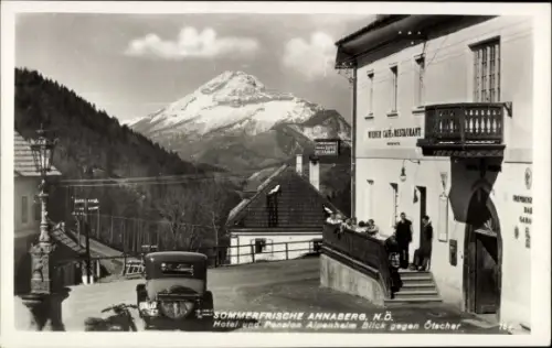 Ak Annaberg in Niederösterreich, Hotel und Pension Alpenheim