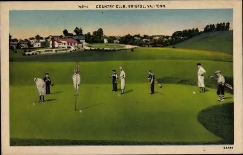 Ak Bristol Tennessee USA, Country Club, Golf