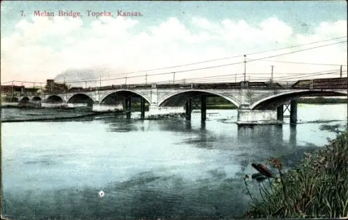 Ak Topeka Kansas City USA, Melan Bridge