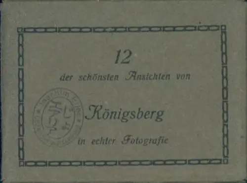 12 Foto Ak im Umschlag Kaliningrad Königsberg Ostpreußen, von Joachim Erler