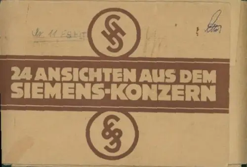 23 Ak im Umschlag Berlin Spandau Siemensstadt, Siemens-Konzern