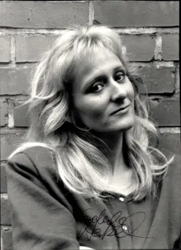 Ak Schauspielerin Cordula Habel, Portrait, Autogramm