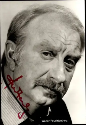 Ak Schauspieler Walter Feuchtenberg, Portrait, Autogramm