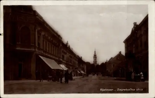 Ak Bjelovar Kroatien, Zagrebačka ulica