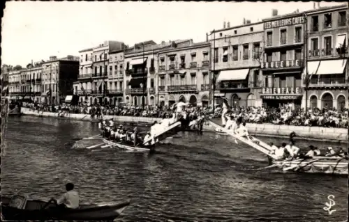 CPA Sète Cette Hérault, Les Joutes