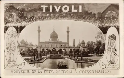 Ak København Kopenhagen Dänemark, Tivoli