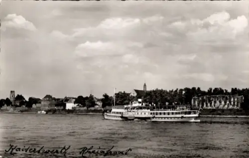 Ak Kaiserswerth Düsseldorf am Rhein, MS Rheingold